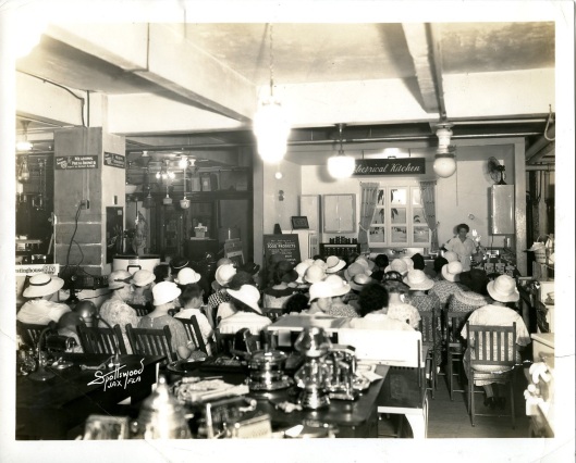 Electrical Kitchen cooking show circa early 1940s. (photo credit: Jacksonville Historical Society)